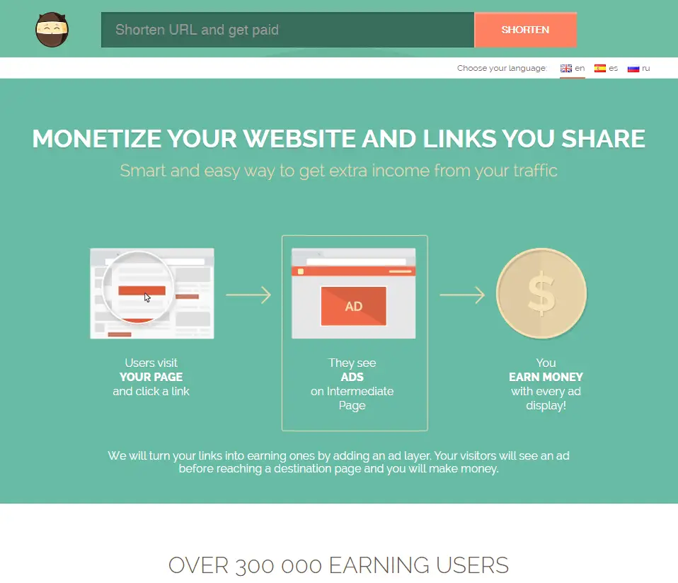 short.est link shortener